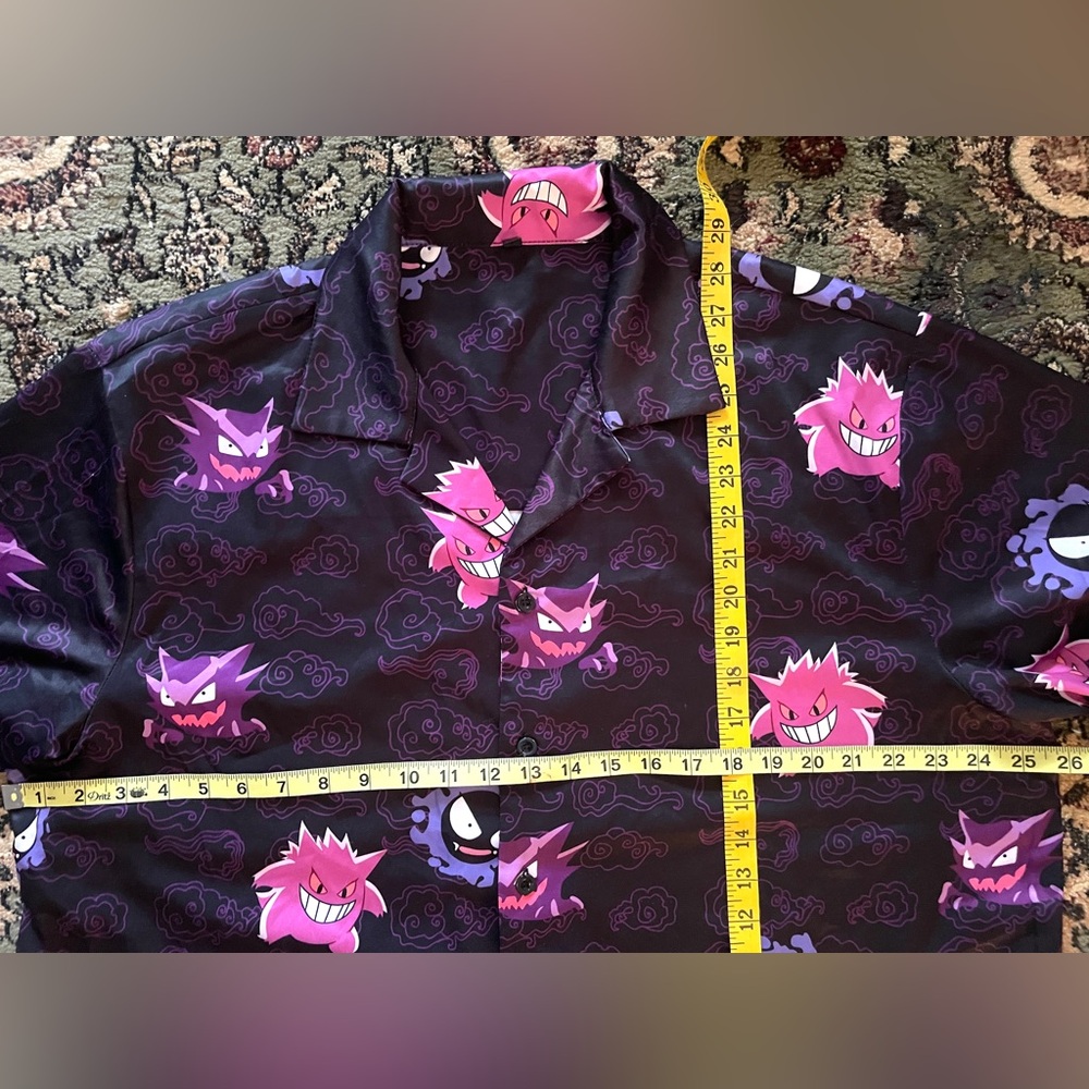 Pokemon Silky Button down Shirt by RE’HTRELT - Picture 4 of 8